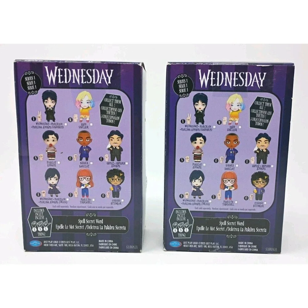 Wednesday Collectible Animation Mini Figurines Series 1 Boxed Set